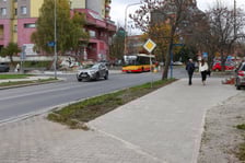Wyremontowany chodnik na ul. Gubińskiej - odcinek między Wojrowicką a Budziszyńską.