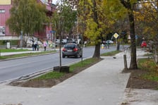 Wyremontowany chodnik na ul. Gubińskiej - odcinek między Wojrowicką a Budziszyńską.