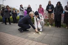 Dni Queerstorii we Wrocławiu przy ul. Jedności Narodowej, wmurowanie kamienia Poguntke, Kipke.