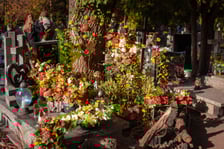 Popołudnie 1 listopada 2025 na cmentarzu Grabiszyńskim