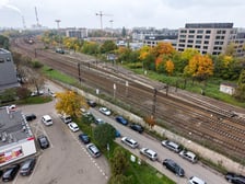 Okolice tunelu oznaczonego na mapie jako 1. Rejon ulicy Dolnej (po stronie Ołbina) i ulicy Miłosza (po stronie Kleczkowa)