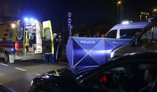 <p>Potrącenie pieszego na Zamkowej - akcja służb, 6 listopada</p>