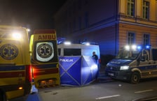 <p>Potrącenie pieszego na Zamkowej - akcja służb, 6 listopada</p>