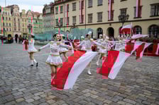 Finał Radosnej Parady Niepodległości w Rynku