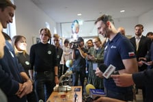 Spotkanie z polskim astronautą dr Sławoszem Uznańskim-Wiśniewskim na Uniwersytecie medycznym we Wrocławiu, 12 listopada 2025