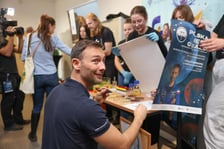 Spotkanie z polskim astronautą dr Sławoszem Uznańskim-Wiśniewskim na Uniwersytecie medycznym we Wrocławiu, 12 listopada 2025