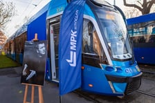 <p>Uroczystość nadania tramwajowi MPK Wrocław imienia Wojciecha Jerzego Hasa&nbsp;</p>