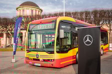 Prezentacja nowych aglomeracyjnych mercedesów pod Halą Stulecia, 14 listopada 2025