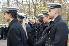 Śłubwanie pierwszoklasistów w Technikum Zeglugi Śródlądowej we Wrocławiu