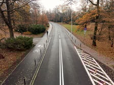 <p>Ulica Walig&oacute;rskiego po remoncie. Wrocław, 16.11.2025.</p>