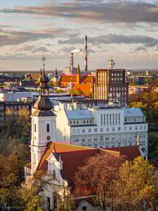 <p>Wrocław z drona</p>