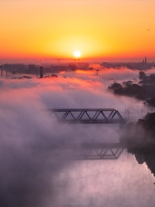 <p>Wrocław z drona</p>