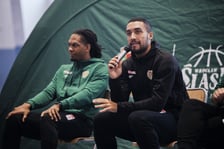 Koszykarze Śląska Wrocław odwiedzili uczniów V LO