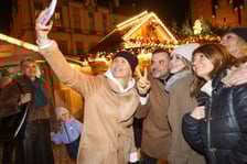 Wieczór otwierający jarmark świąteczny na Rynku we Wrocławiu, 21 listopada 2025