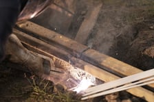 Naprawa torowiska na Legnickiej przy pl. Jana Pawła II