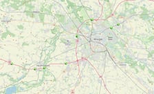 Odcinkowe pomiary prędkości  na al. Jana III Sobieskiego we Wrocławiu, na AOW i A4