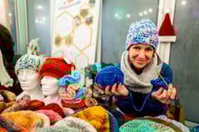 jarmark świąteczny w Marinie Kleczków we Wrocławiu