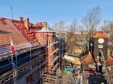 Jednostka straży pożarnej przy ul. Gdańskiej we Wrocławiu