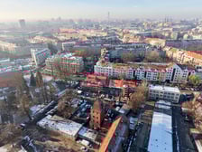 Jednostka straży pożarnej przy ul. Gdańskiej we Wrocławiu