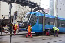 Awaria tramwaju na ul. Kołłątaja