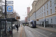 Awaria tramwaju linii nr 20 na Podwalu