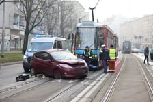 <p>Wypadek na ul. Piłsudskiego - 3 grudnia 2025</p>