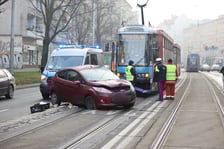 <p>Wypadek na ul. Piłsudskiego - 3 grudnia 2025</p>