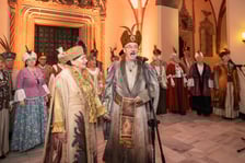 Uroczystości odznaczania wrocławskich małżeństw z co najmniej 50-letnim stażem w Starym Ratuszu.