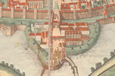 <p>Brama Świdnicka w 1562 roku.</p>