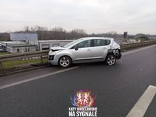 <p>Wypadek na AOW - 4 grudnia</p>