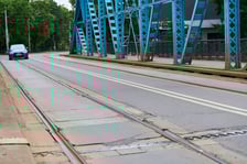 Most Sikorskiego latem 2025 roku