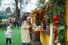 Jarmark Bożonarodzeniowy Kraina Koni 2025 pierwszego dnia (6 rudnia 2025)