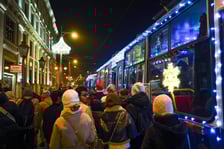 Weekendowy kurs światełkowego tramwaju po Wrocławiu