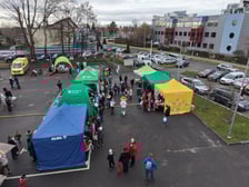 Piknik w PSZOK-u pod hasłem „Wesołych Segregacji i Szczęśliwego Upcyclingu” zorganizowany przez spółkę Ekosystem