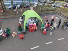 Piknik w PSZOK-u pod hasłem „Wesołych Segregacji i Szczęśliwego Upcyclingu” zorganizowany przez spółkę Ekosystem