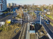 Budowa trasy autobusowo-tramwajowej na ulicy Bardzkiej - zdjęcie z 9 grudnia