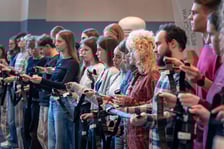 Bezpieczny Wrocław w szkołach. Pierwsze szkolenie w V LO przy ul. Kuronia, 10.12.2025