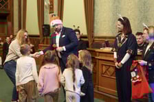 <p>Choinka Marzeń 2025 we wrocławskim Ratuszu</p>