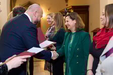 Uroczystość złożenia ślubowania i wręczenia aktów nadania stopnia awansu zawodowego nauczyciela mianowanego - 11.12.2025