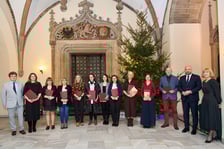 Uroczystość złożenia ślubowania i wręczenia aktów nadania stopnia awansu zawodowego nauczyciela mianowanego - 11.12.2025