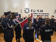 Ślubowanie nowych policjantek i policjantów we Wrocławiu