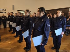 Ślubowanie nowych policjantek i policjantów we Wrocławiu