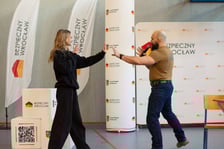 Bezpieczny Wrocław w szkołach - szkolenie w XVI LO przy ul. Reja