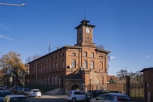 Zabudowania dawnej cukrowni Klecina, grudzień 2025