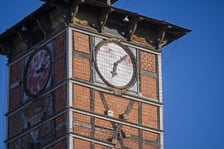 Zabudowania dawnej cukrowni Klecina, grudzień 2025