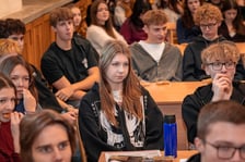 Szkolenie w ramach programu "Bezpieczny Wrocław" w I LO we Wrocławiu