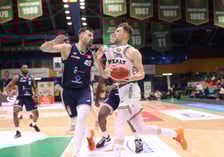 Mecz Orlen Basket Ligi - Śląsk Wrocław - Dziki Warszawa w hali Orbita (23 grudnia 2025 r.).