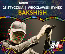 Zespół Bakshish zagra podczas Finału WOŚP 2026 we wrocławskim Rynku