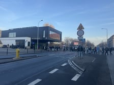 Widok na fragment ul. Suchej