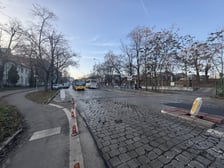 Widok na fragment ul. Suchej